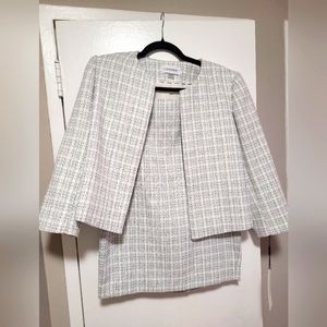 Calvin Klein Skirt and Blazer suit set